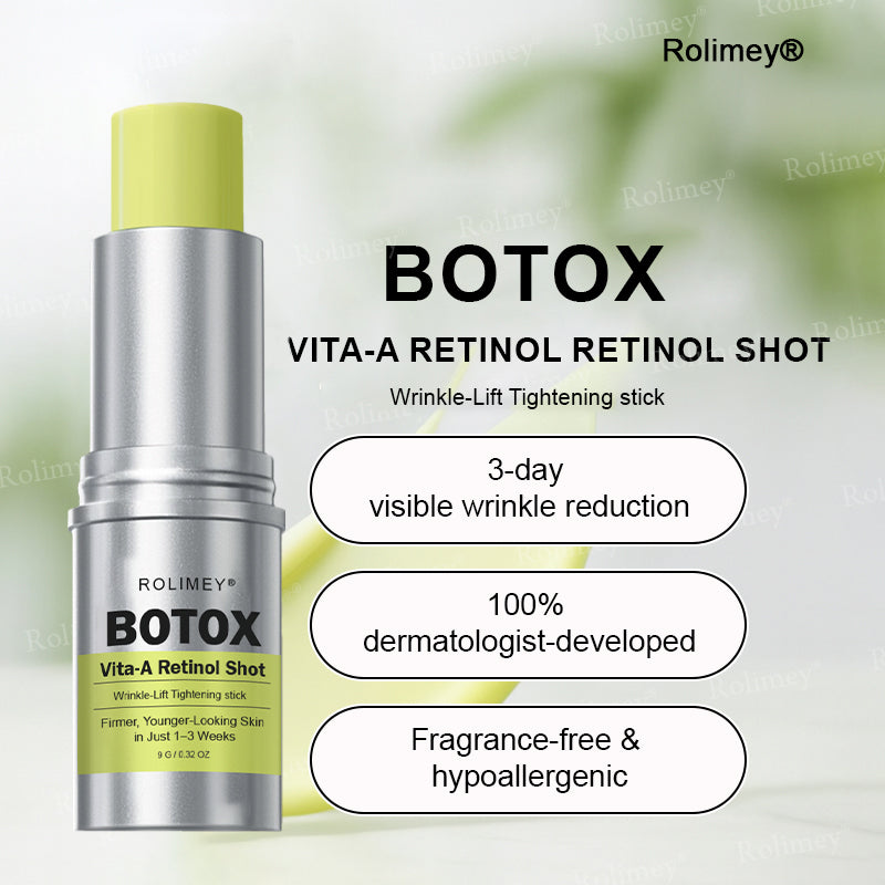 👨‍⚕️Rolimey® Botox & Vita-A Retinol Shot Wrinkle-Lift Tightening stick