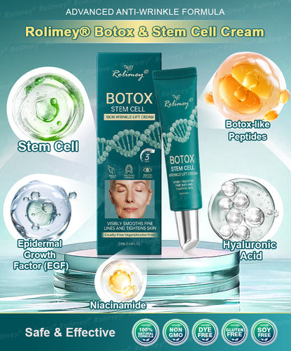 🎫♻👨‍⚕️Rolimey® Botox & Stem Cell Wrinkle-Lift Tightening Cream