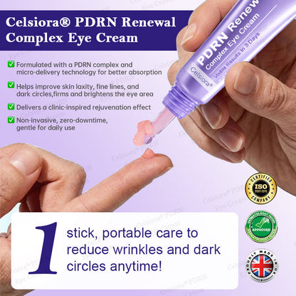🫧🍀Celsiora® PDRN Renewal Complex Eye Cream | Wrinkles, Puffiness & Dark Circles
