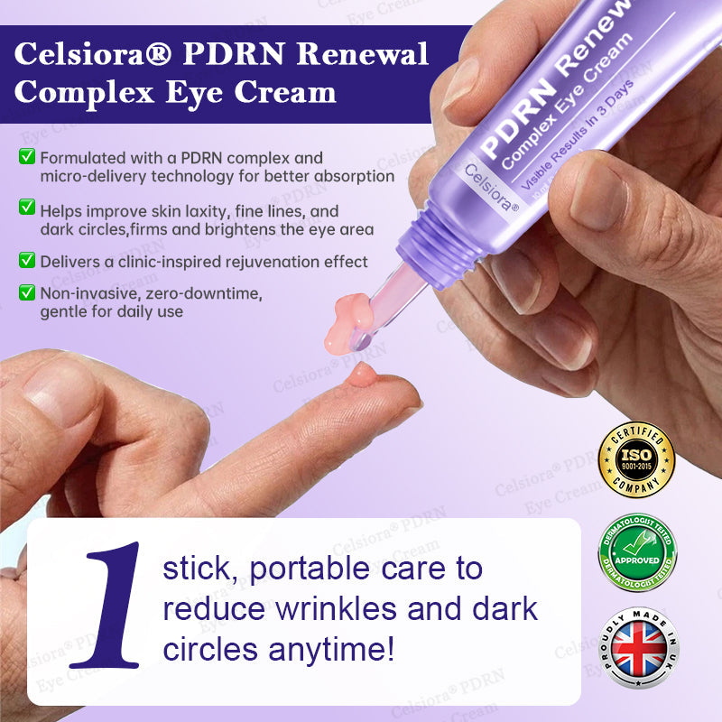 🥽✨Celsiora® PDRN Renewal Complex Eye Cream | Wrinkles, Puffiness & Dark Circles