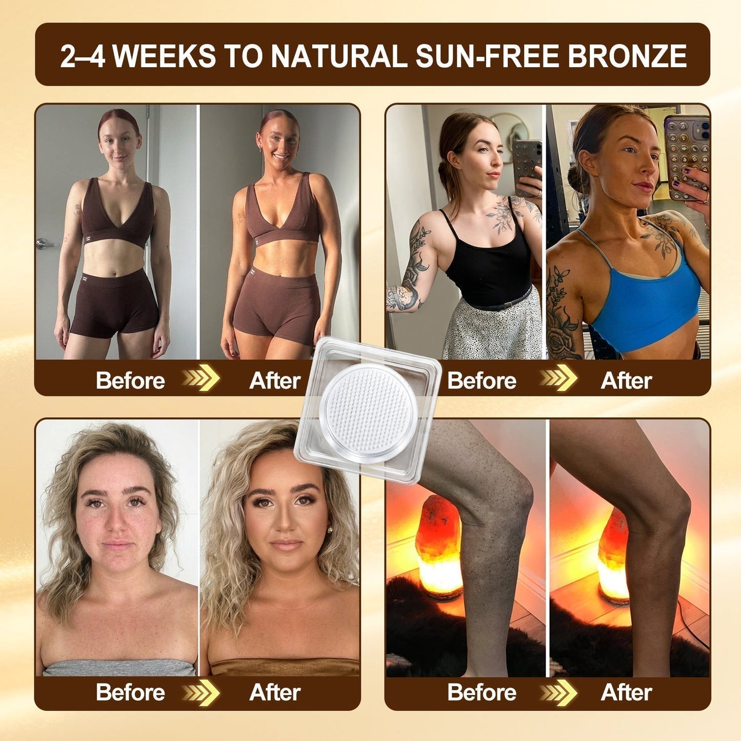 ☀️ ☀️Celsiora® 𝐒𝐮𝐧𝐥𝐞𝐬𝐬 𝐈𝐧𝐬𝐭𝐚𝐧𝐭 𝐁𝐫𝐨𝐧𝐳𝐞 𝐓𝐚𝐧𝐧𝐢𝐧𝐠 𝐌𝐢𝐜𝐫𝐨𝐧𝐞𝐞𝐝𝐥𝐞 𝐏𝐚𝐭𝐜𝐡