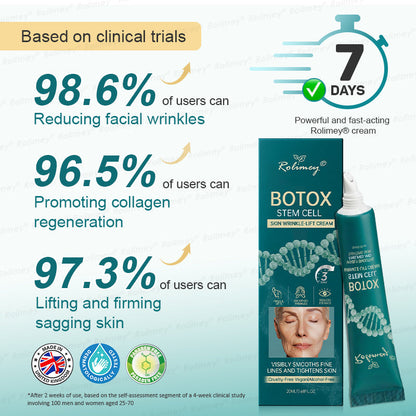 💚✅Rolimey® Botox & Stem Cell Wrinkle-Lift Tightening Cream
