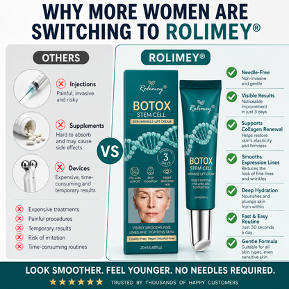Rolimey® Botox & Stem Cell Wrinkle-Lift Tightening Cream