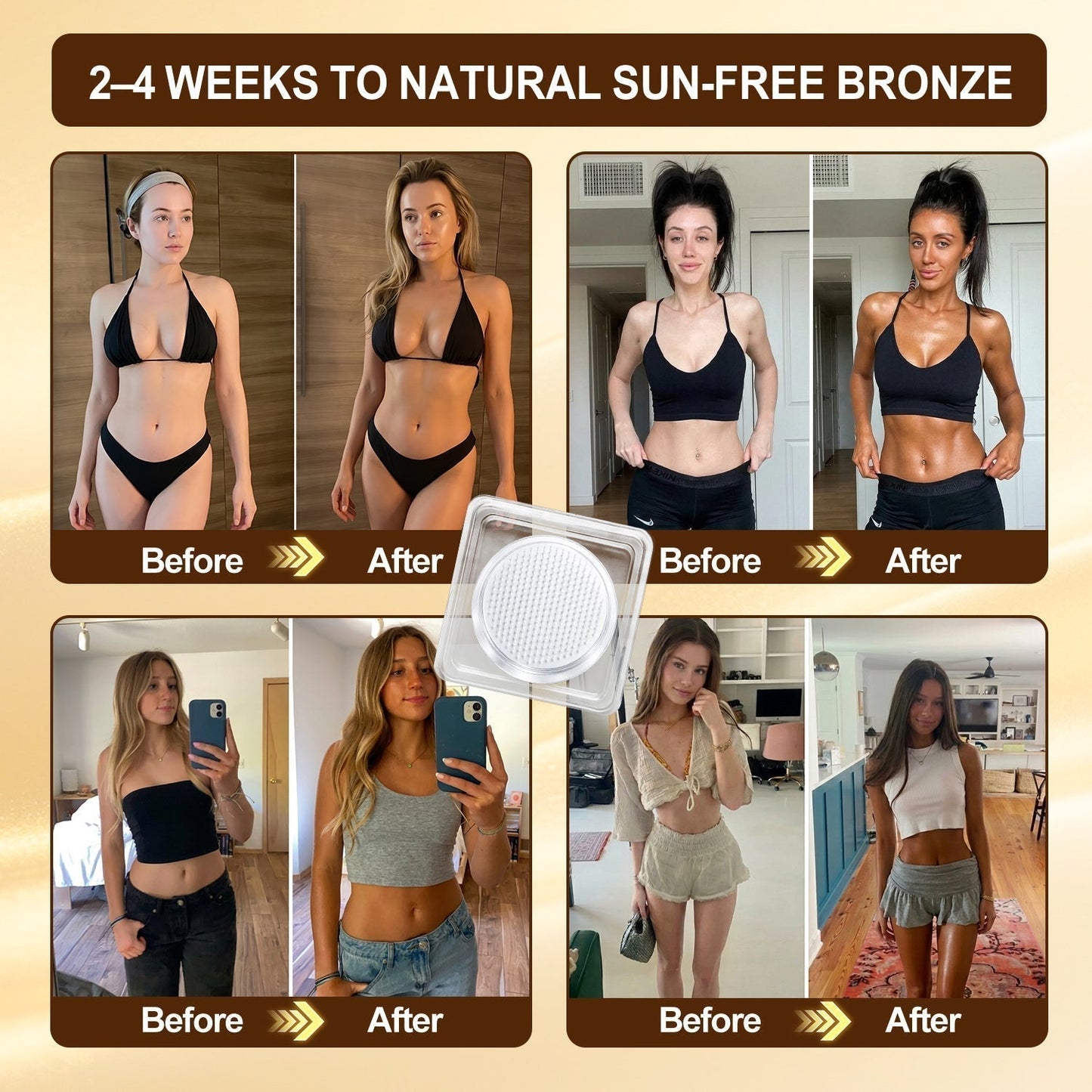 ☀️ ☀️Celsiora® 𝐒𝐮𝐧𝐥𝐞𝐬𝐬 𝐈𝐧𝐬𝐭𝐚𝐧𝐭 𝐁𝐫𝐨𝐧𝐳𝐞 𝐓𝐚𝐧𝐧𝐢𝐧𝐠 𝐌𝐢𝐜𝐫𝐨𝐧𝐞𝐞𝐝𝐥𝐞 𝐏𝐚𝐭𝐜𝐡
