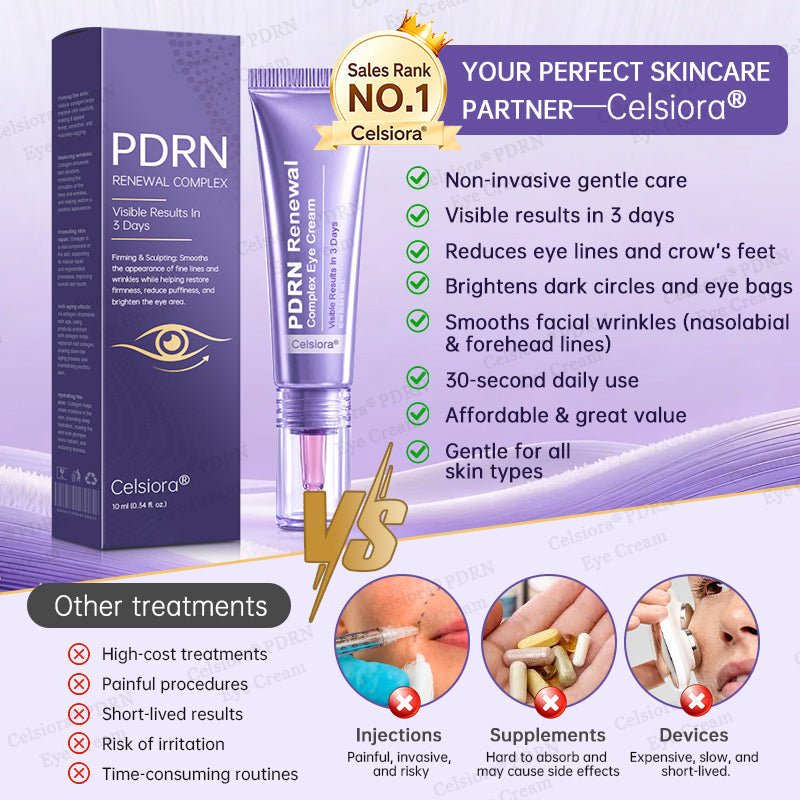 🫧🥽✨Celsiora® PDRN Renewal Complex Eye Cream | Wrinkles, Puffiness & Dark Circles