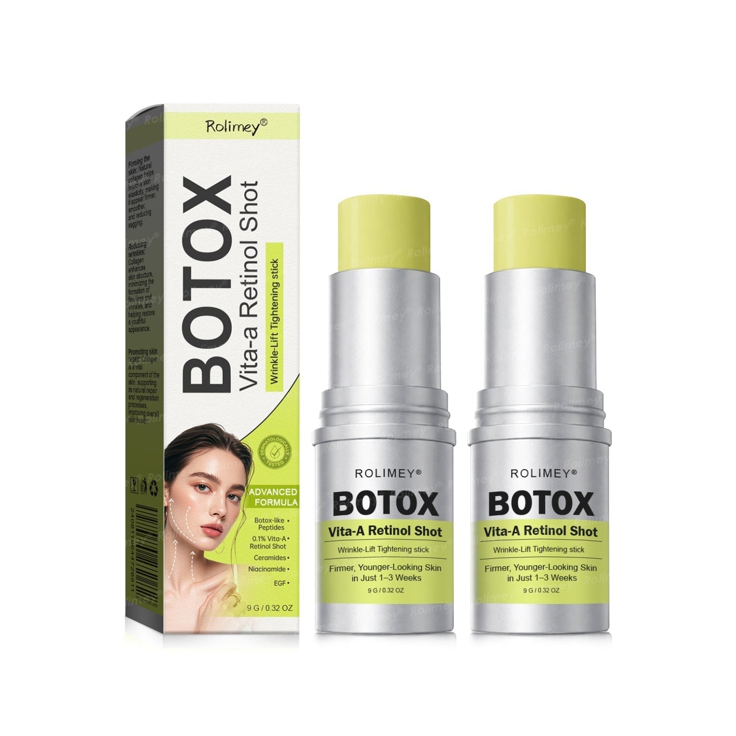 Rolimey® Botox & Vita-A Retinol Shot Wrinkle-Lift Tightening stick(upsell)